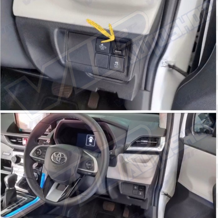 New AVANZA VELOZ 2021 USB fast charging plug&play car charger hp mobil