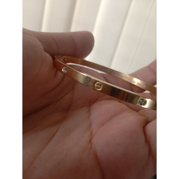 Gelang Titanium Cartier permata (1pcs)
