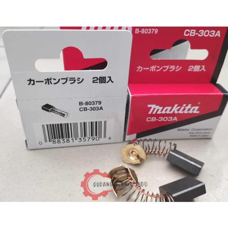 CARBON BRUSH CB-303A MAKITA / CARBON BRUSH CB-303 A MAKITA / SPUL