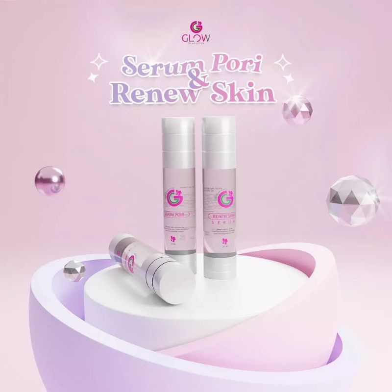 GLAFIDSYA OFFICIAL STORE SERUM LIGHTENING SERUM FLEK SERUM PORI SERUM RENEW SKIN