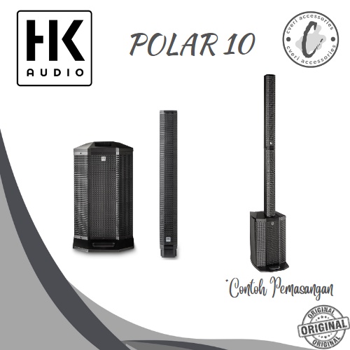 HK Audio Polar 10 Speaker Aktif 10 Inch Column PA System Original