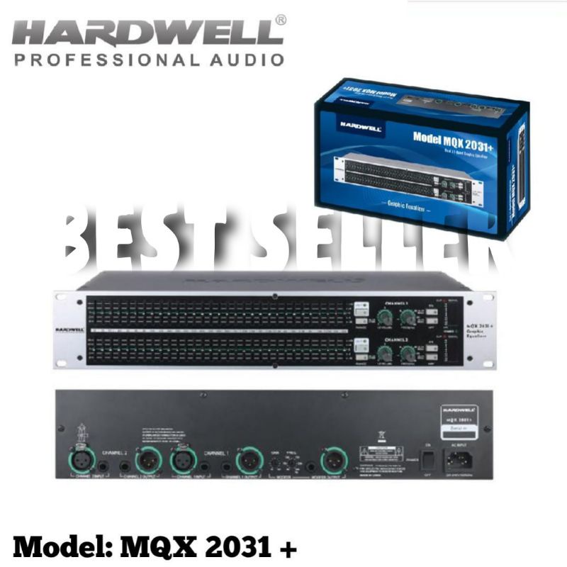 Equaliser Hardwell MQX 2031 + Original Equalizer Hardwell MQX-2031 Plus