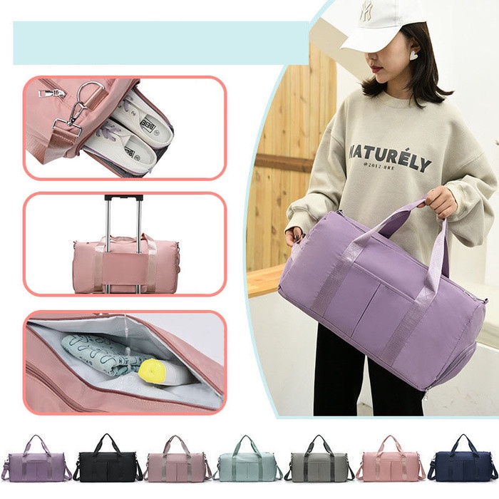 Tas Gym Arami Duffle Travelling Bag Tas Serbaguna Gym Jalan-Jalan