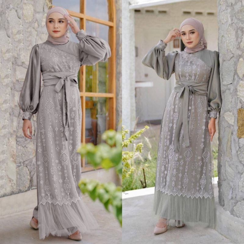 XC - MAXI RONA SINTA / MAXI DRESS / MAXI TILE MUTIARA / MAXI WANITA / MAXI TERBARU