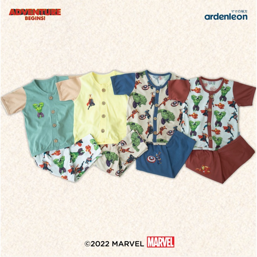 Ardenleon Marvel Avengers Baby Button Set Mix