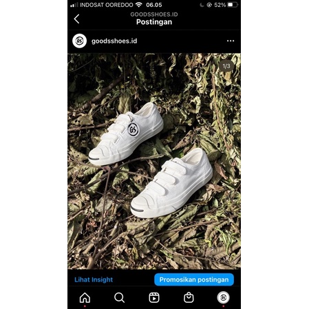 Converse Jack Purcell OX Velcro White