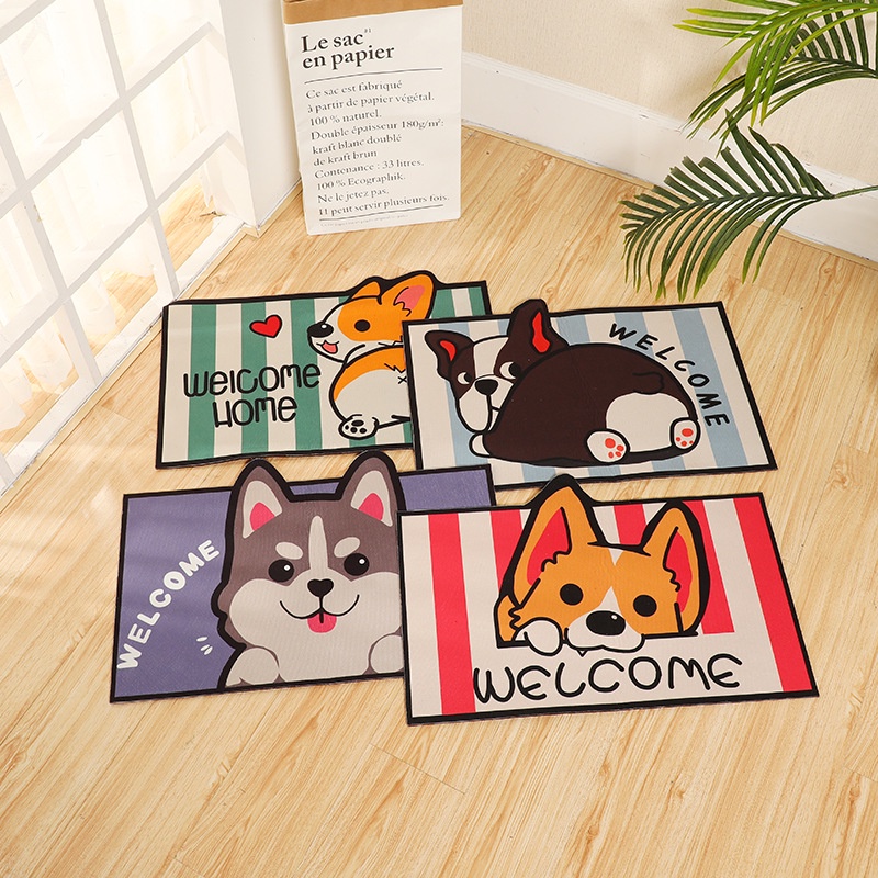 Keset Anti slip Katun Anti selip Dalam Ruangan Keset Animal Lucu Keset Kamar Mandi Rumah Tangga