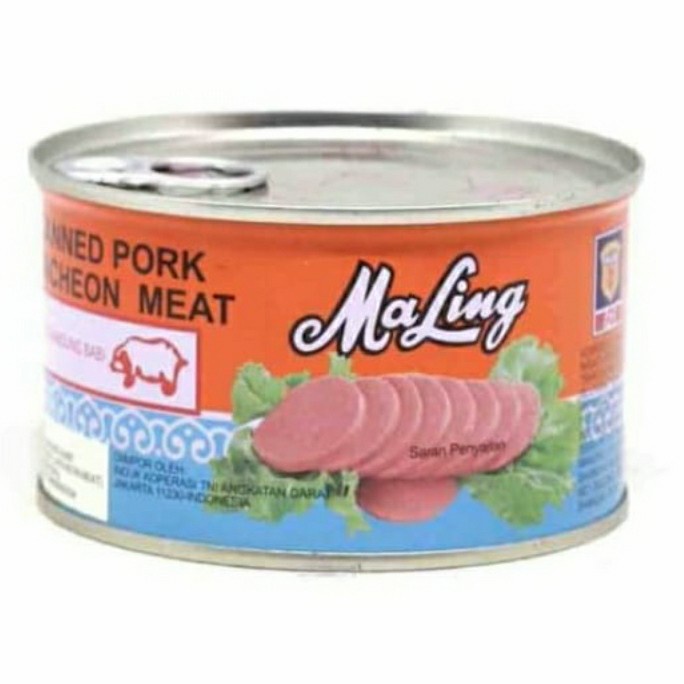 

NEW maling tts 397gr maling kaleng maling pork /maling luncheon meat - maling