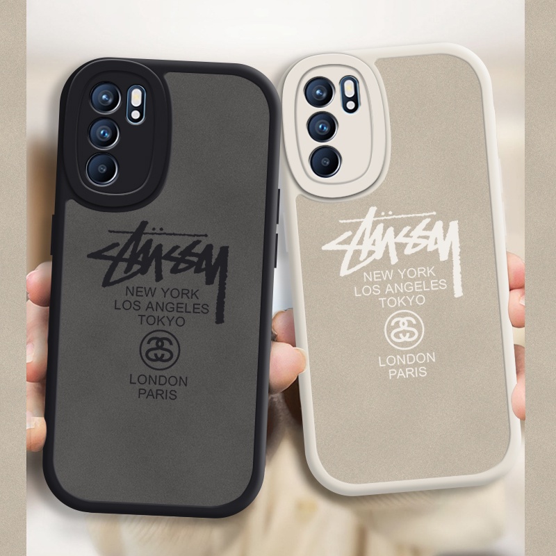 Case OPPO Untuk A3s A5s A9 2020 A11K A12 A15 A16 A31 A33 A52 A54 A57 A74 A76 A92 A95 A96 Tren Pribadi Merek Soft Casing F9 F11 Reno 4 5 6 7Z