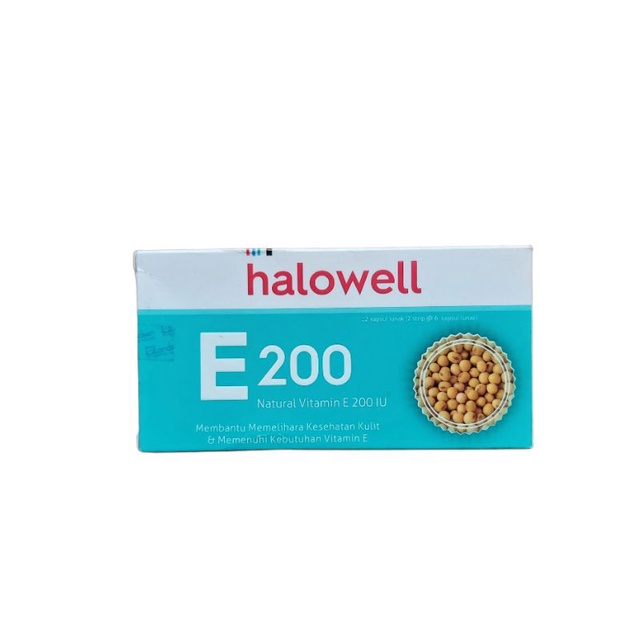 HALOWELL Vitamin E200iu isi 12kapsul