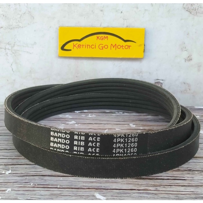 BANDO VAN BELT 4PK 1260 RIB BELT TALI KIPAS 4PK-1260 FAN BELT ALUR