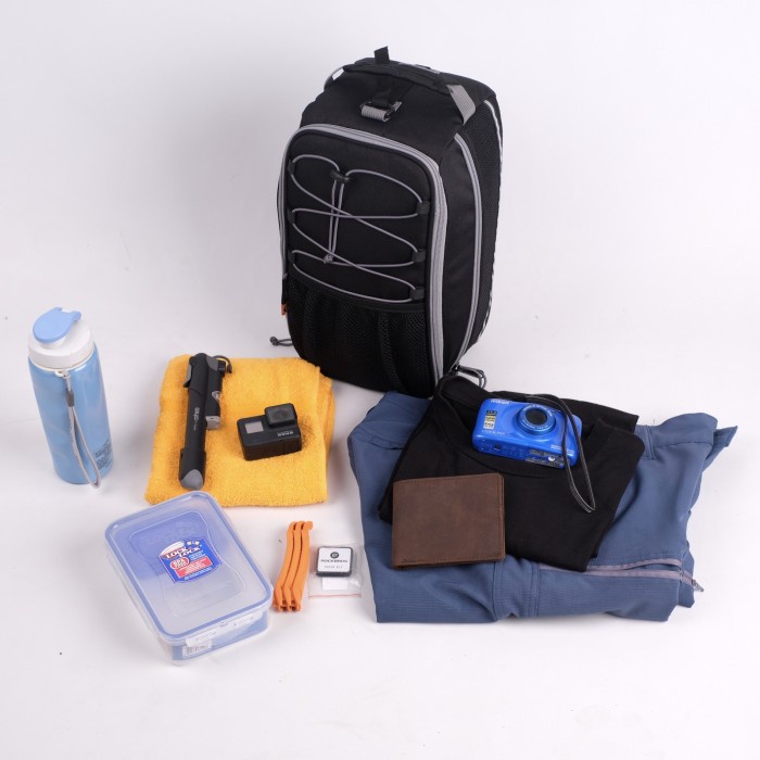 TAS PANNIER SEPEDA TAS SEPEDA EIBAG 1510 HITAM / TAS PANNIER SEPEDA TAS GRATIS ONGKIR