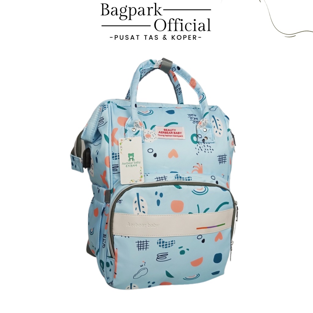 Tas Bayi Multifungsi Diapers Bag Premium Tas Perlengkapan Anak Tas Mama Tas Import Bayi Usb Sport Terbaru