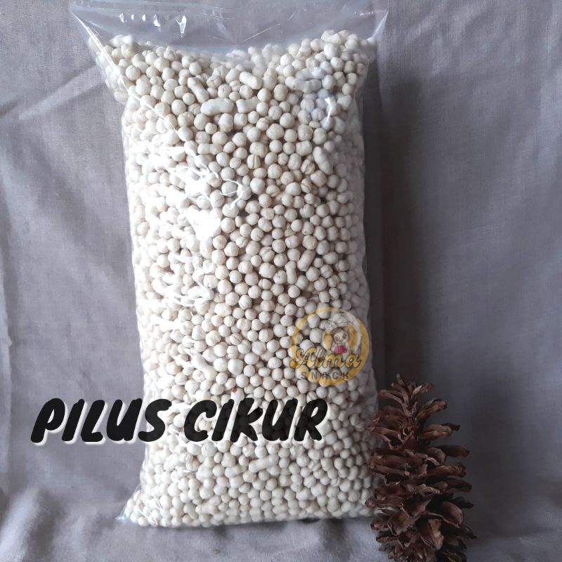 500gr PILUS TIK TAK CIKUR ORI TOPING BASO ACI