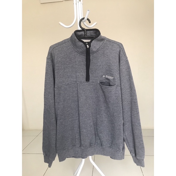Atasan Pria Tracktop Half Zipper Brand Dunlop (preloved)