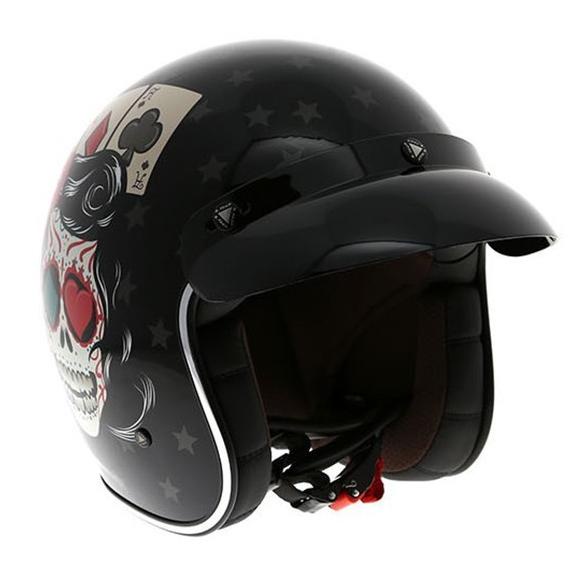 LS2 OF583 BOOBER TATTO BLACK | HELM HALF FACE | ORIGINAL