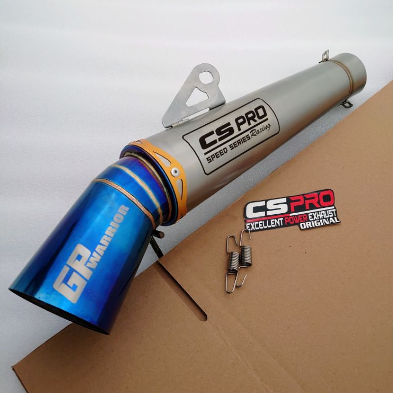 Silencer CS PRO Racing Original Untuk Semua Matic & Sport/ WRX,Dpj,Fantera,Proliner