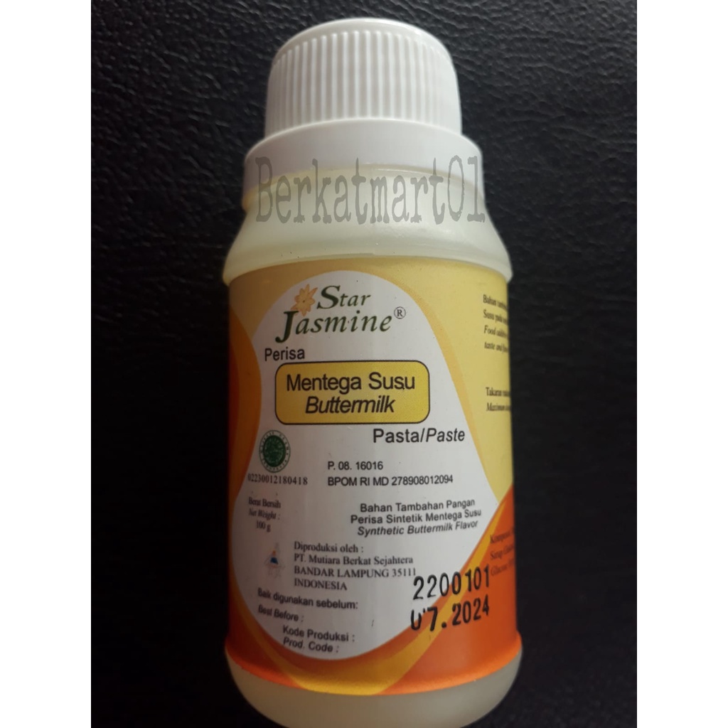 Star Jasmine 100gr MENTEGA SUSU Perisa kue/Pasta Kue