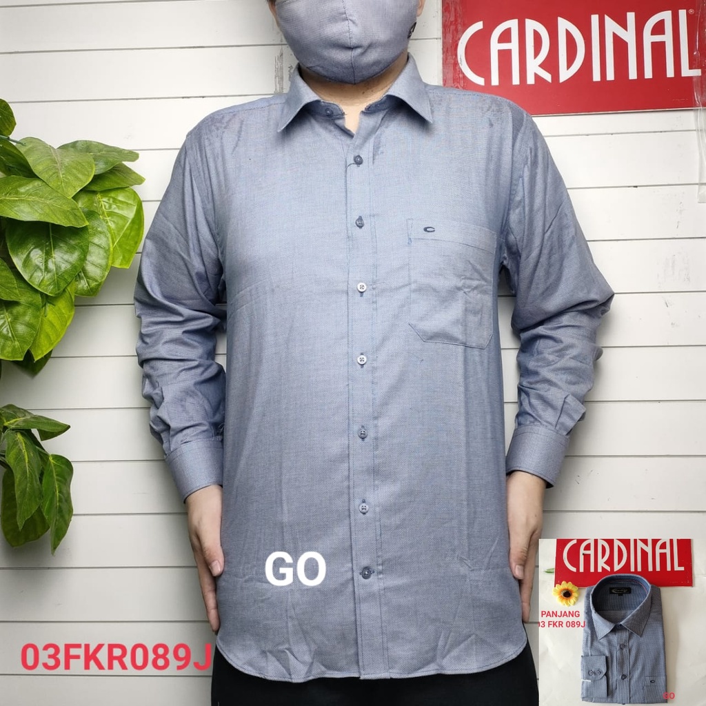 gof XL-3XL R CARDINAL KEMEJA FORMAL PANJANG Regular Pakaian Kemeja Kerja Pria Kantor Acara Resmi Pakaian Wisuda Distro Original B4