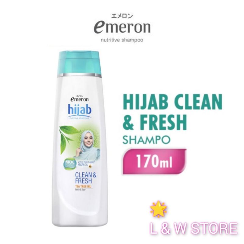 emeron Hijab Shampoo Clean &amp; Fresh 170ml