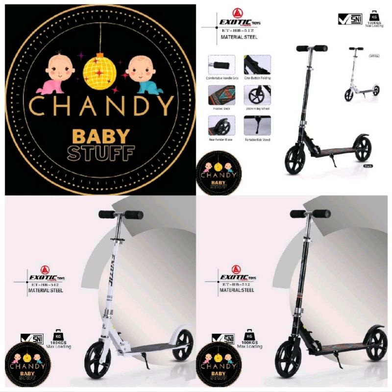 SCOOTER ANAK DEWASA EXOTIC ET HB 512