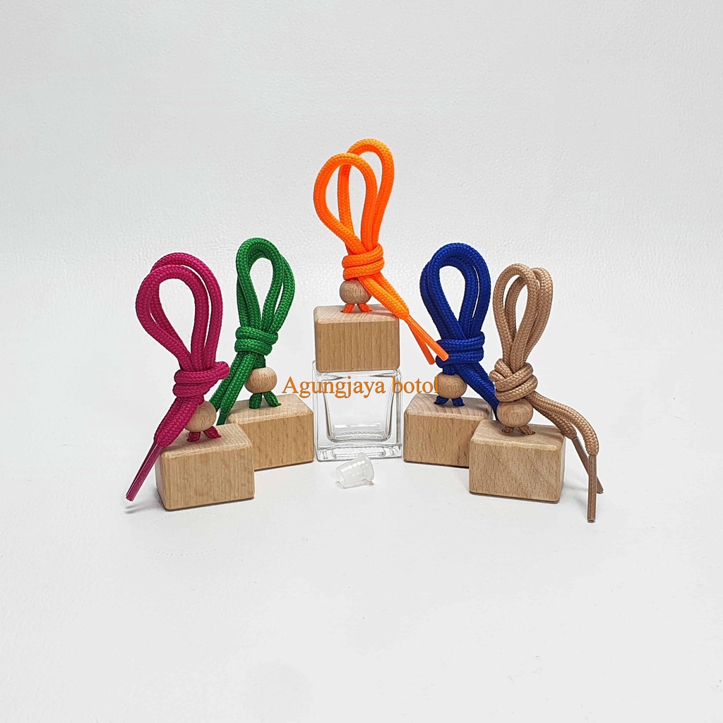 Botol Kaca Parfum 10 ml Kotak Oblate / Botol Kaca / Botol Kaca Parfum / Botol Parfum Mobil / Botol E