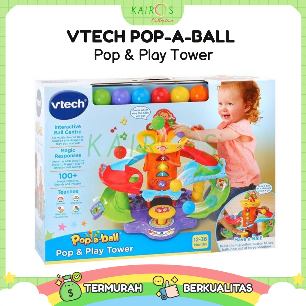 Vtech Pop-A-Ball Pop &amp; Play Tower