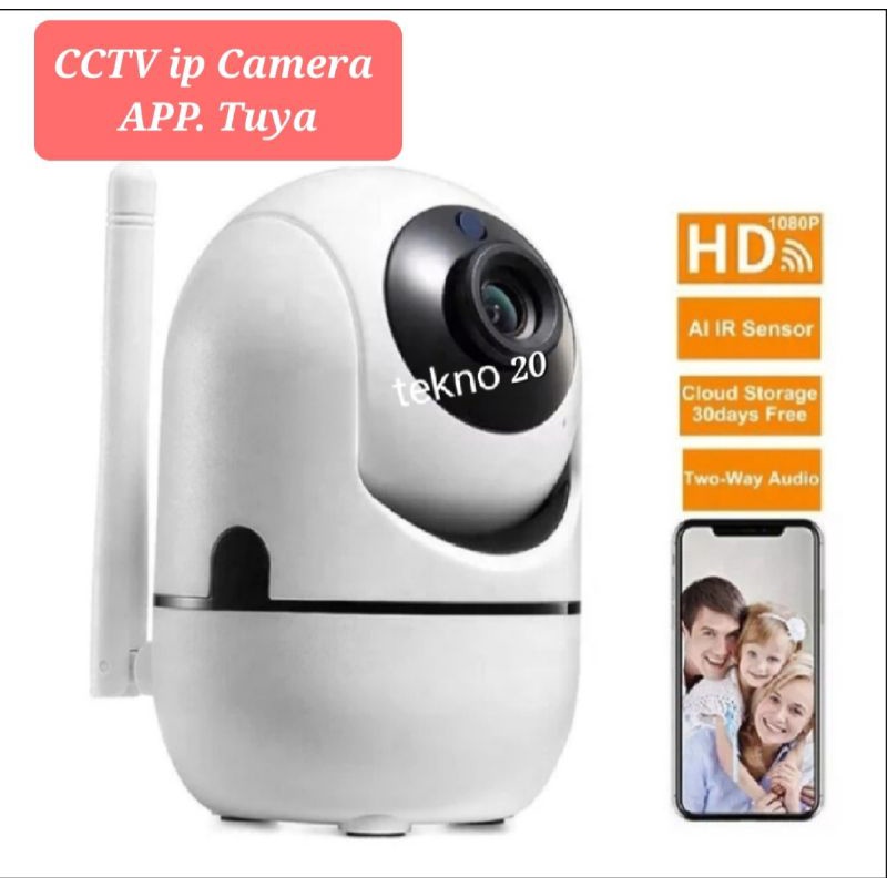 Tuya Ip Camera Baby 2MP 1080P CCTV Smart Ip Camera Mini App. YCC 360