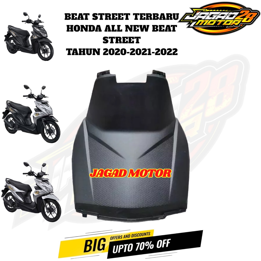 Cover Tangki Bawah Jok Beat Street LED 2020 2021 2022 K1A / Cover Tengki Bawah Jok Beat Street LED 2020 2021 2022 / Cover Mesin Bawah Jok  Beat Street LED 2020 2021 2022