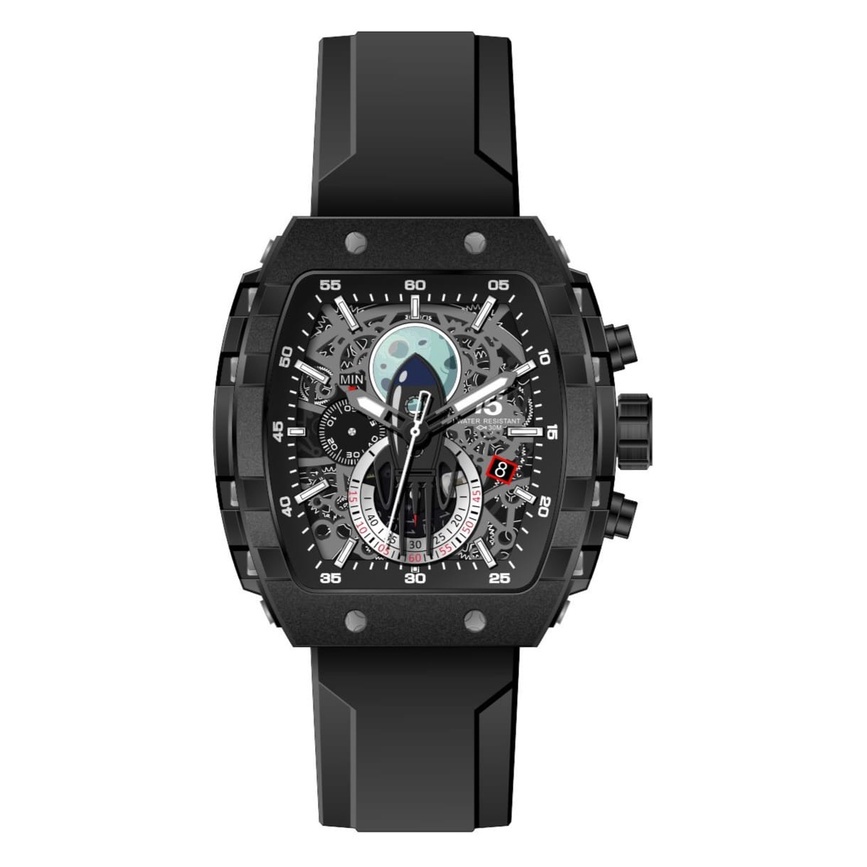Jam Tangan Pria T5 H 3941G H3941 Original Chrono Aktif Tali Rubber TERBARU