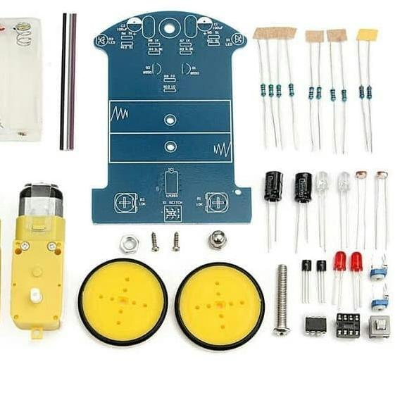 Kit DIY Robot Line / robot line follower line tracer Analog