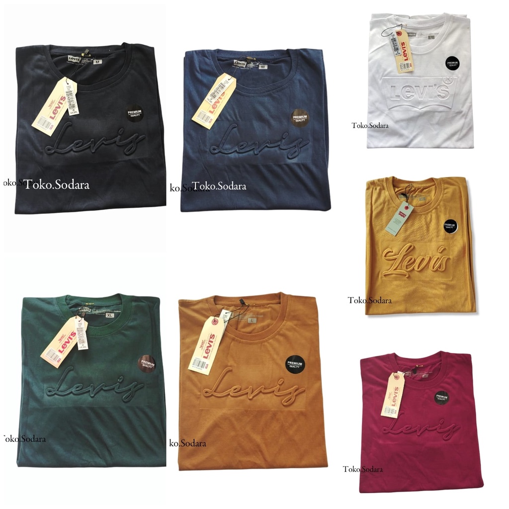 Kaos LV Premium Unisex Pria Wanita // Kaos Pria Murah
