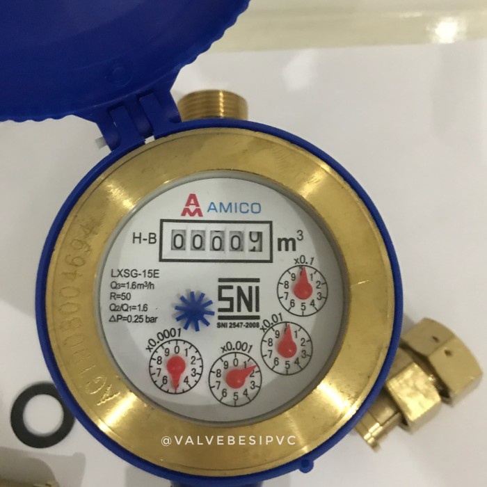 Meteran air AMICO 1/2 inch / water meter amico / flow meter amico 1/2"