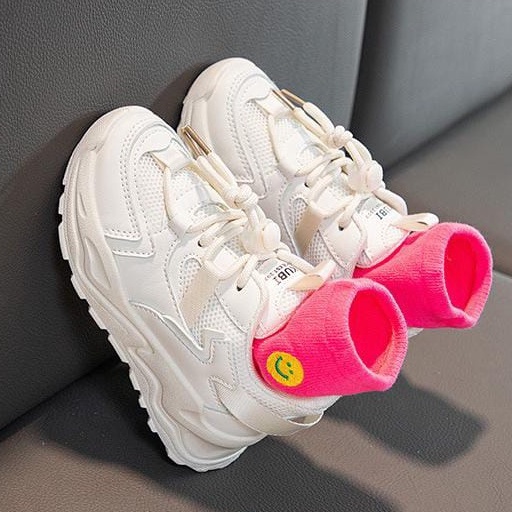 [Tokobig] Kubi Sepatu Anak Perempuan Sepatu Anak Import Sneakers Anak Ukuran 26-37 Usia 3-9 Tahun TOP PRODUK - live pagi siang malam