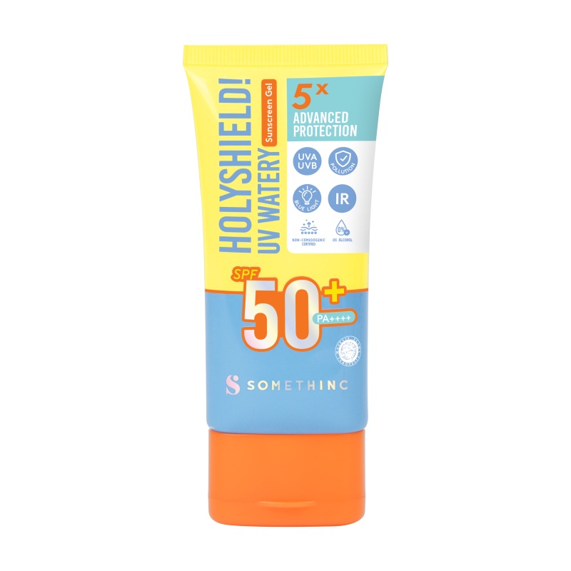 [New] SOMETHINC Holyshield! UV Watery Sunscreen Gel SPF 50+ PA++++ - Sunscreen Sensasi Salju
