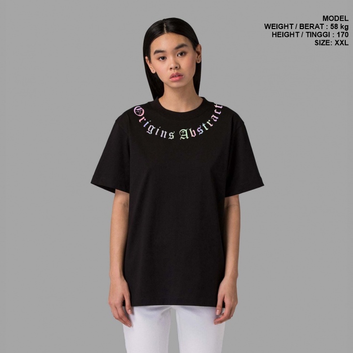 Gilan Kaos Baju PRIA/WANITA ORIGINAL ANGEL WING T Shirt Distro Desain Oversize Premium Hitam Putih Lengan Pendek Panjang Motif Sablon Viral Trendy Jepang Japan Keren Kekinian Unisex-2
