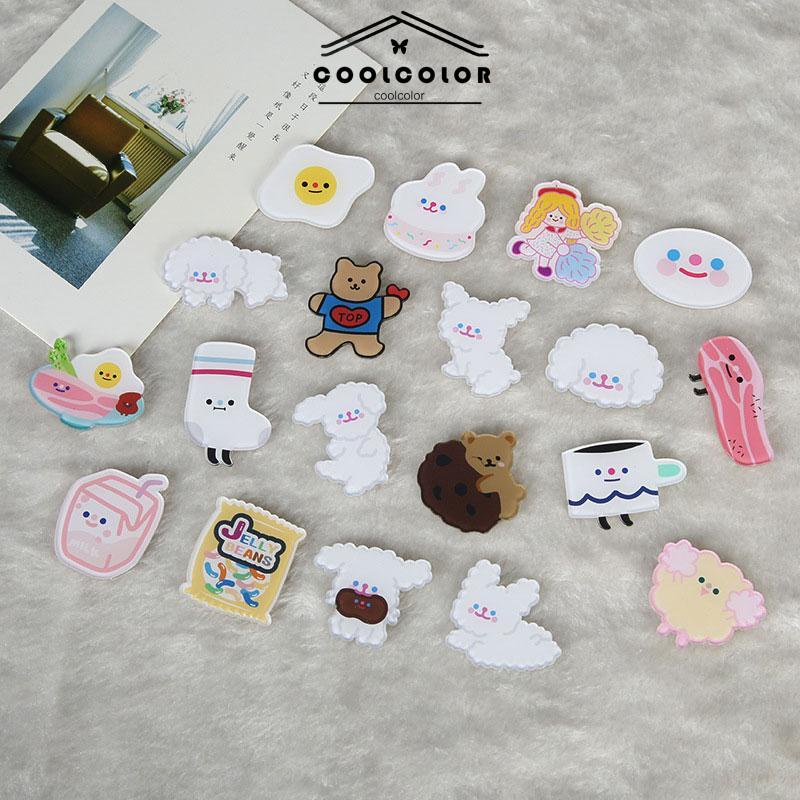 COD❤️Korean Style Pin Brooch Bros Cute Aesthetic Karakter Akrilik- cl