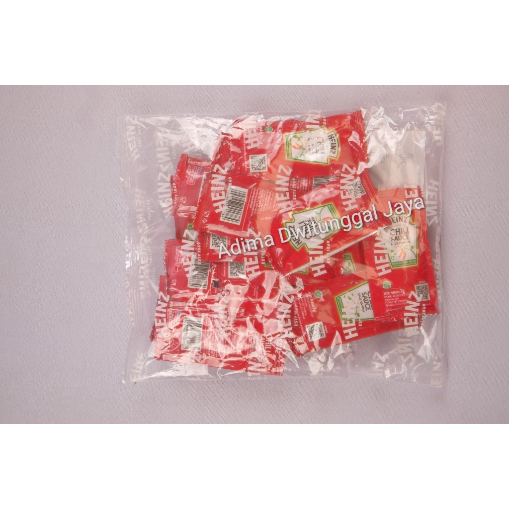 Heinz Chili Sauce / Heinz Saus Sambal Sachet 22's x 7gr