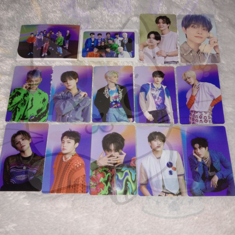 Photocard Selca Konsep YG TAG Treasure Green Jihoon Asahi Grup A B C D ver