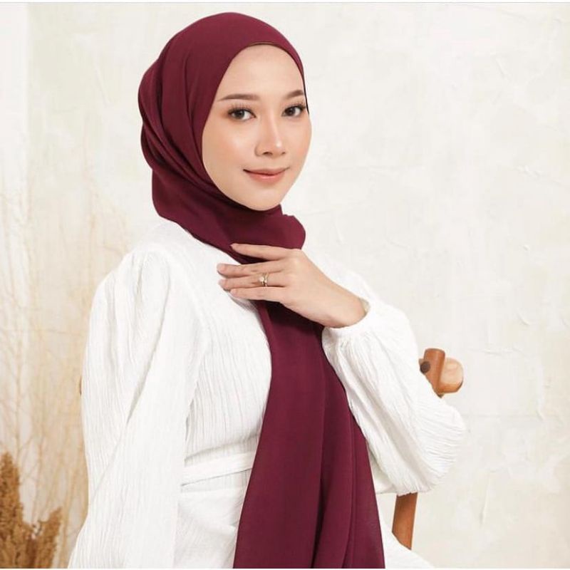 Pashmina Ceruty babydoll premium