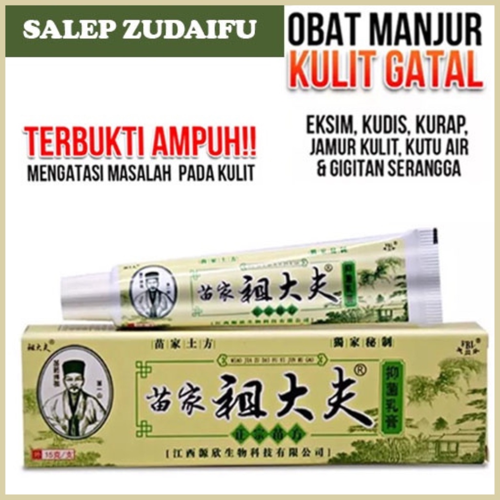 SALEP OBAT GATAL SELANGKANGAN EKSIM KULIT GATAL JERAWAT JAMUR KUDIS KURAP KUTU AIR BERI BERI ZUDAIFU