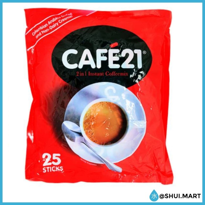 

GOLD ROAST KOPI CAFE21 - CAFE 21 2IN1 INSTANT COFFEE MIX / COFFEEMIX