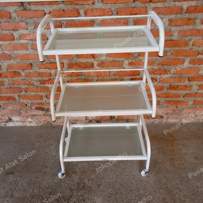 Rak Susun / Rak Susun Kaca / Rak Susun Salon / Rak Susun Barbershop