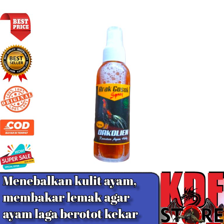 Arak Gosok Ayam spray DAKOLIEN - 100 ml