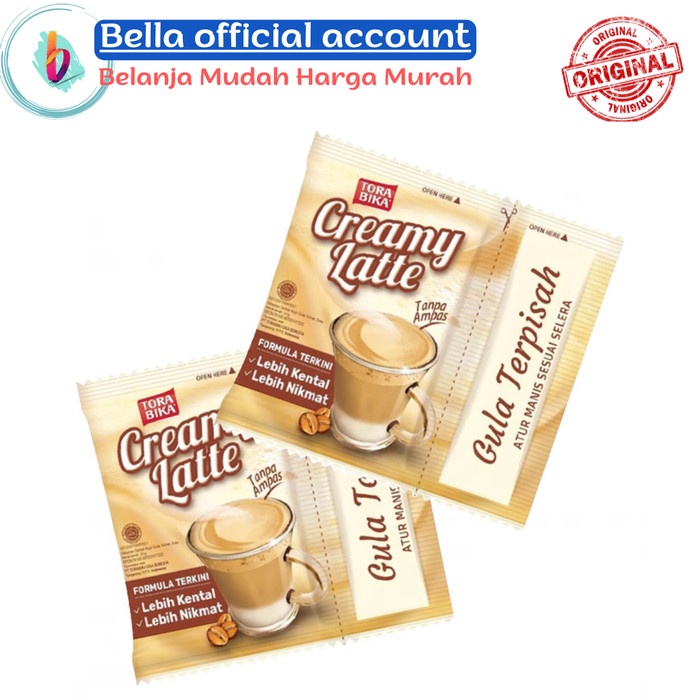 

TORABIKA Creamy Latte 10 Sachet / 1 Renceng