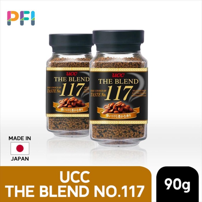 

UCC THE BLEND 117 INSTANT COFFEE 90GR BUNDLE 2PCS