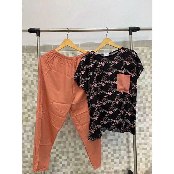 Babydoll Rayon Premium Celana Panjang By Riyu Style