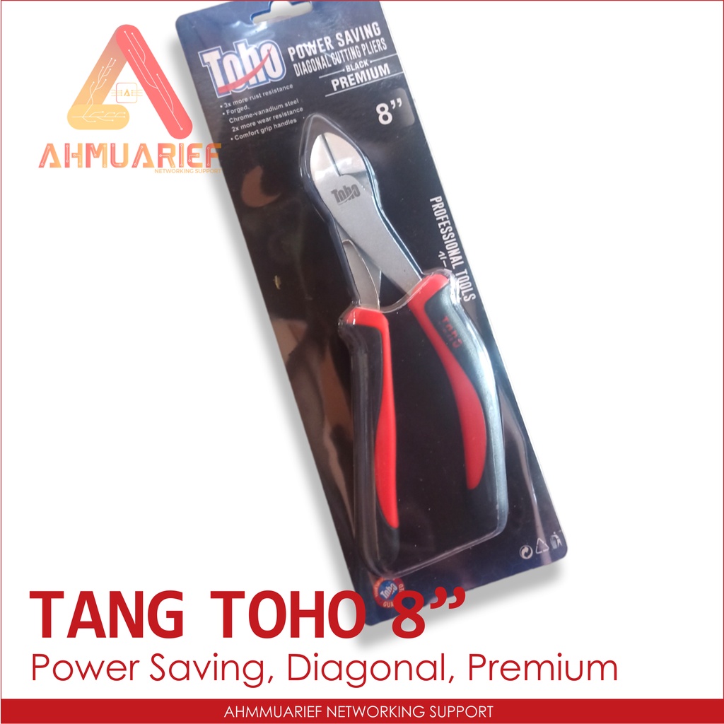 TANG POTONG TOHO DIAGONAL POWER SAVING 8 INCH 8&quot; TANG POTONG KAWAT SELING