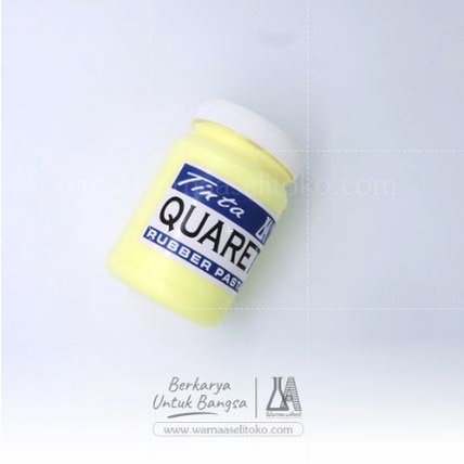 

Cat Sablon Quaret Warna Kuning Stabilo 1/2 Kilogram