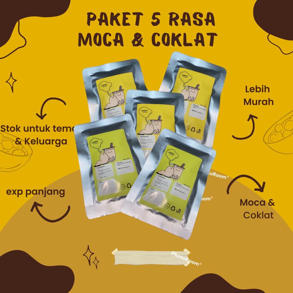 

Bubuk Minuman Rasa coklat & mocca esspresso / Bubuk minuman rasa / Premix Minuman / Minuman kekiniaan / Minumana instant / Bubuk minuman aneka rasa